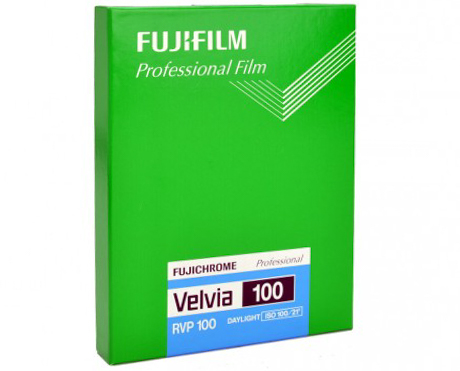 Fujichrome Velvia 100 4x5"