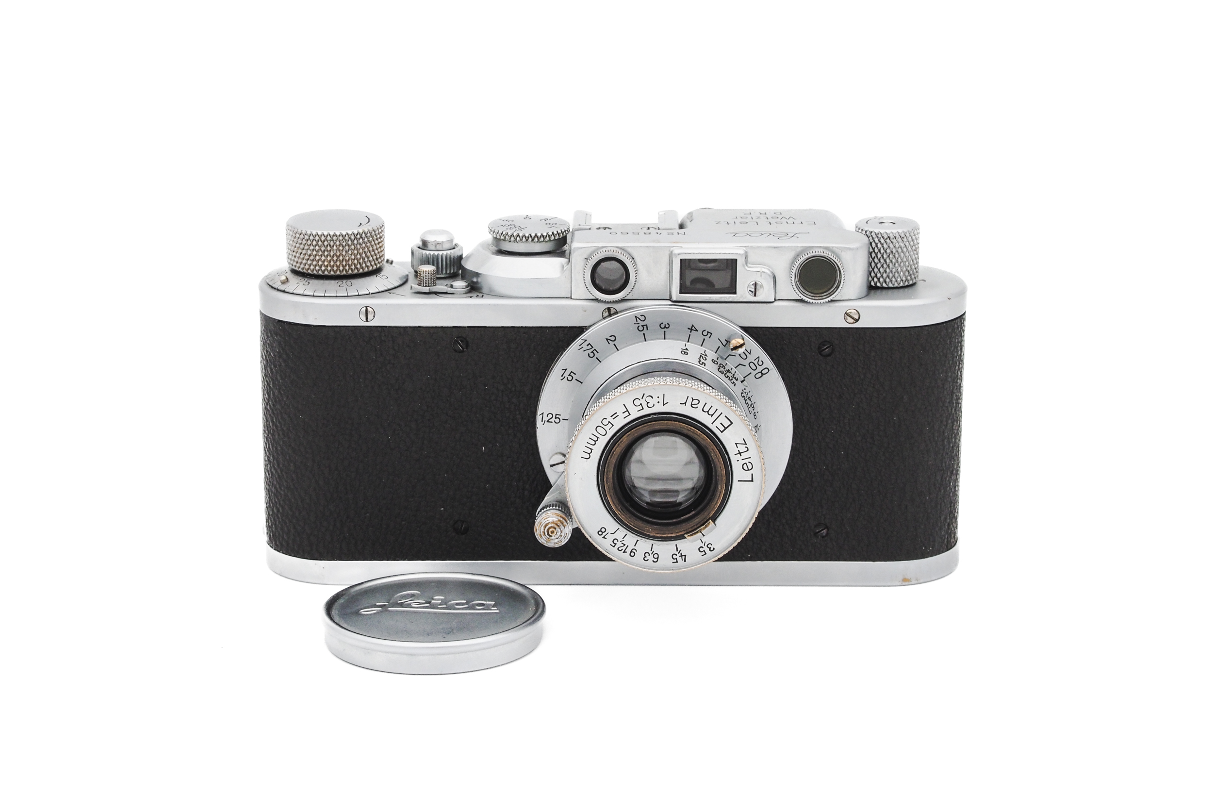 Leica I umgerüstet auf II + 5cm f/3.5 Elmar