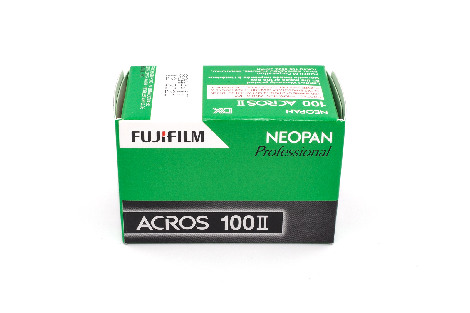 Fujifilm Neopan Acros 100 II exp.date 6.26